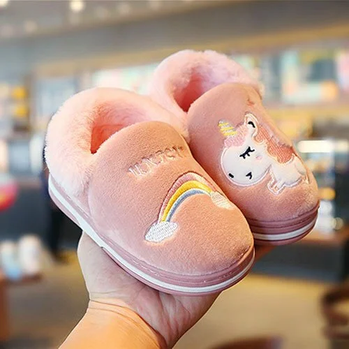 Pantuflas Unicornio Kids