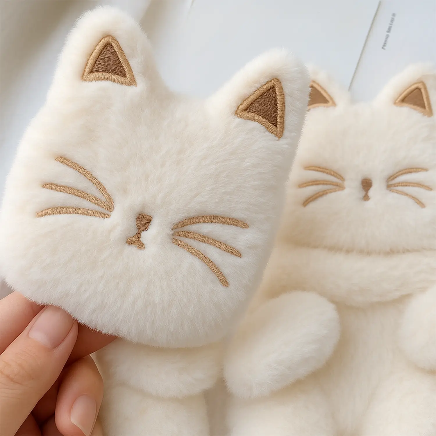 Guantes mitones kawai gatito