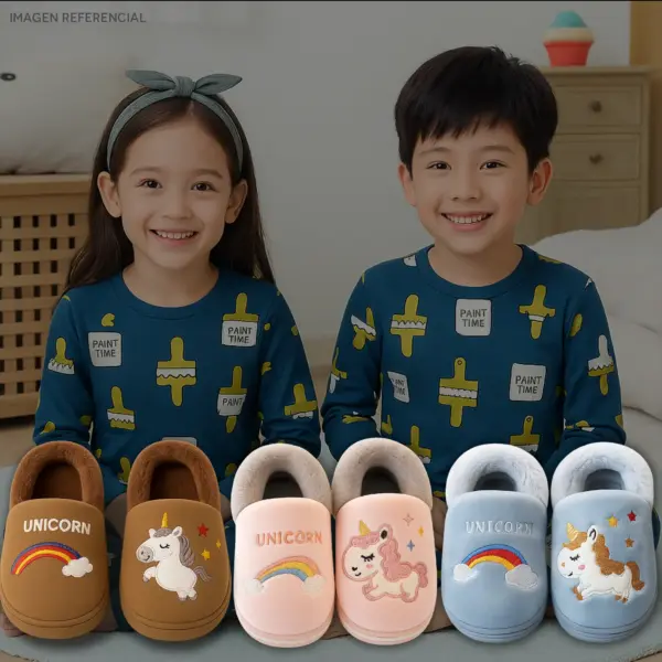 Pantuflas Unicornio