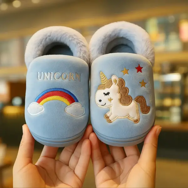 Pantuflas Unicornio