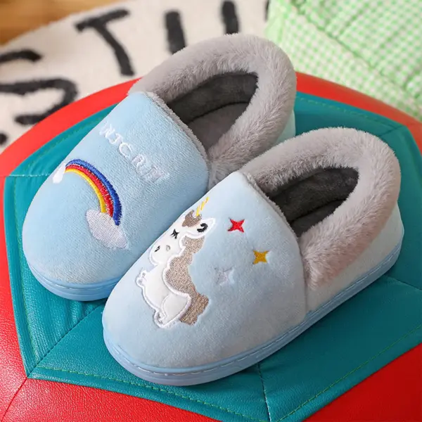 Pantuflas Unicornio