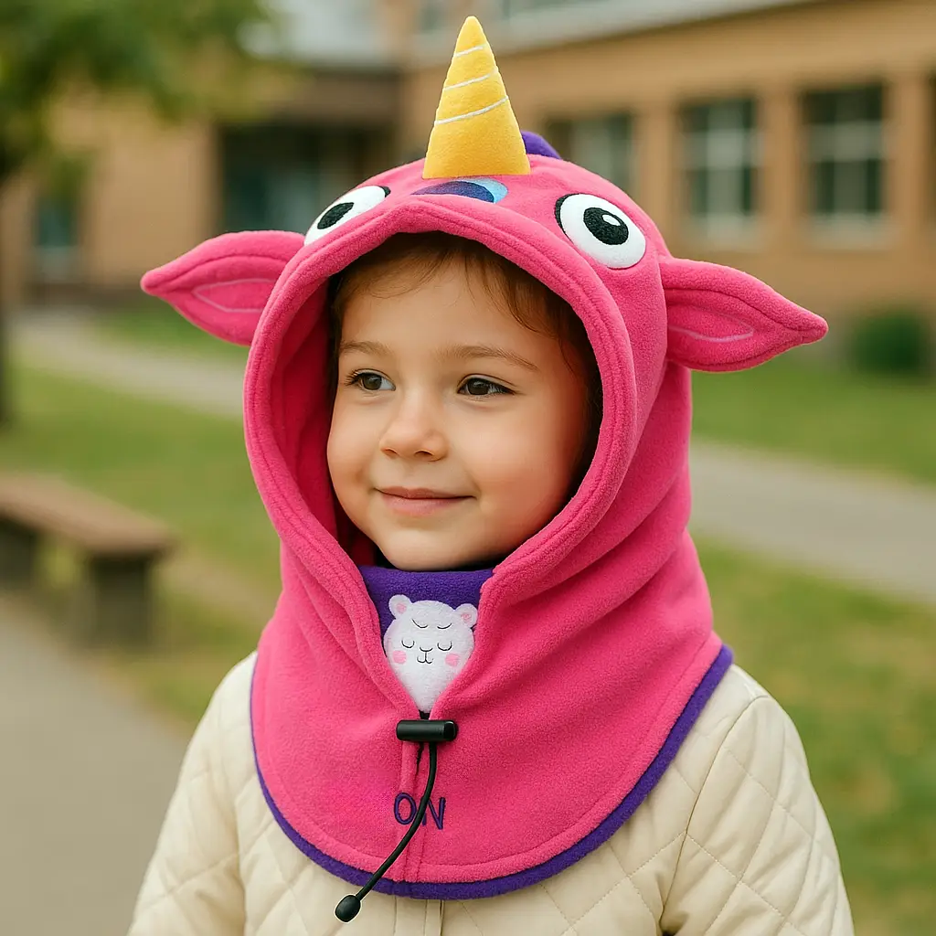 Gorro Capucha Kawaii Cómodo y Resistente