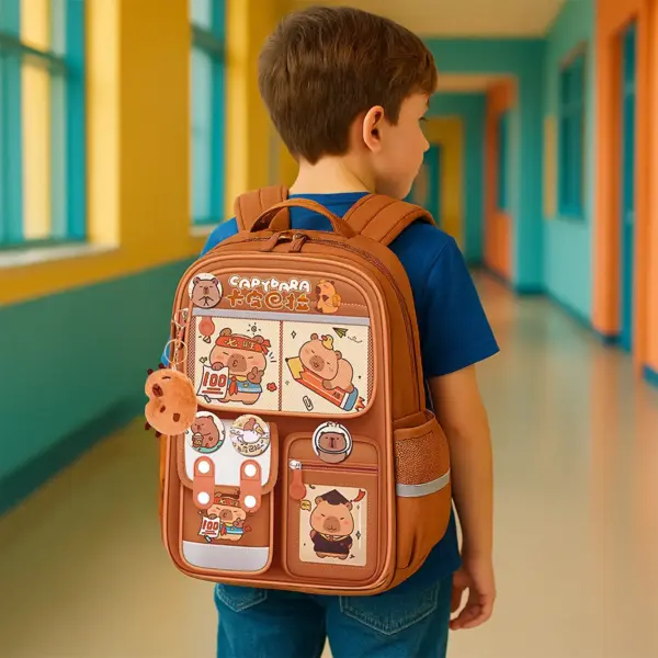 Mochila Capibara Kawaii
