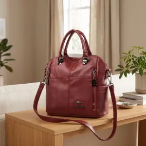 Mochila convertible 3 en 1 Cuero