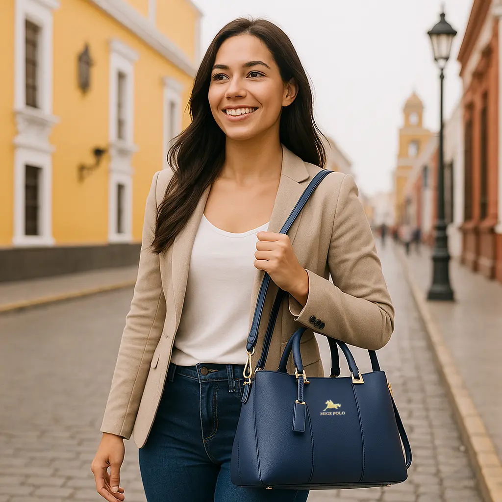 Bolso Elegante de Cuero